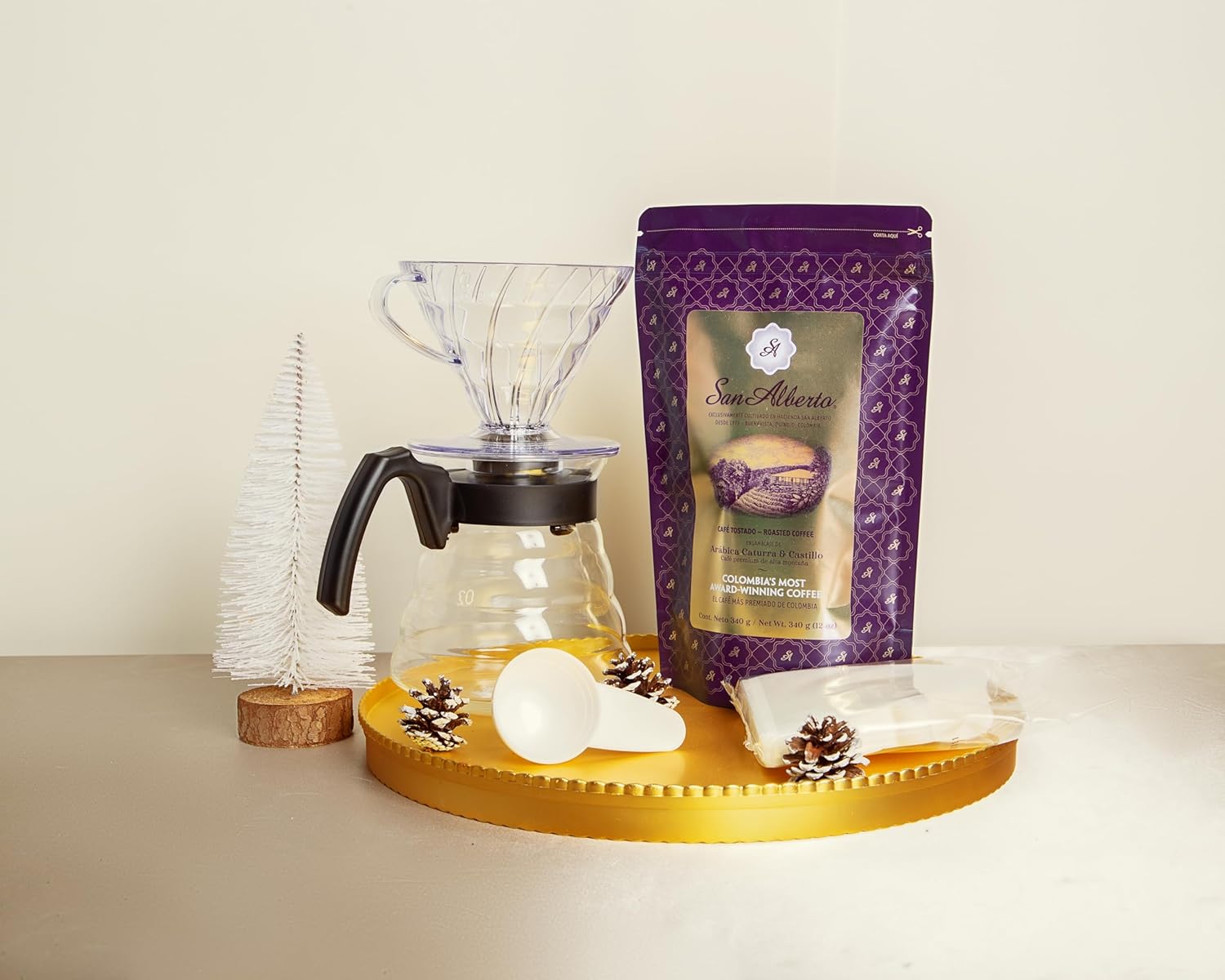 San Alberto - Café arábica colombiano de origen 340g